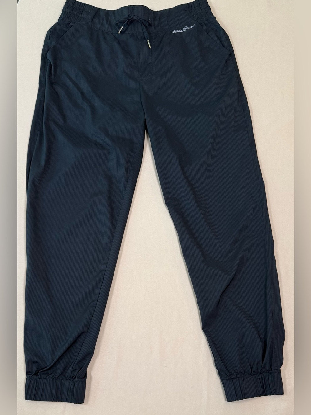 Eddie Bauer Black Track Joggers, Size Medium.